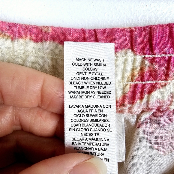 Chico's Havana Shores Linen Wide Leg Pants NWT - Picture 11 of 11